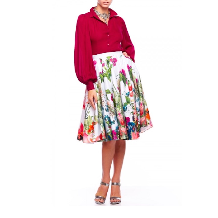 Mimi Plange Floral Skirt