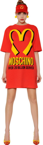 MOSCHINO Capsule Collection Cotton Jersey Dress