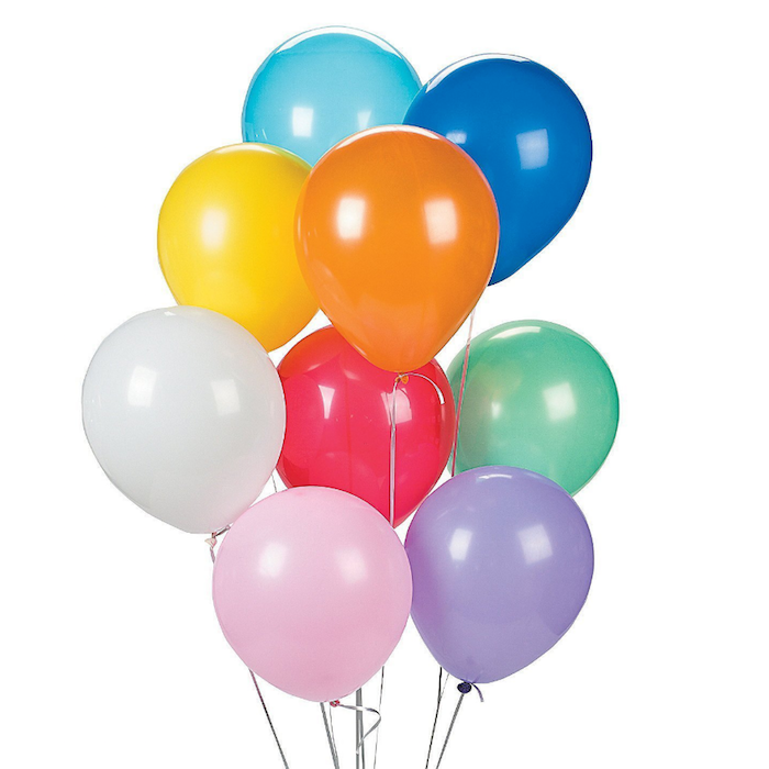 Assorted Color Balloons (144 pcs) by Fun Express