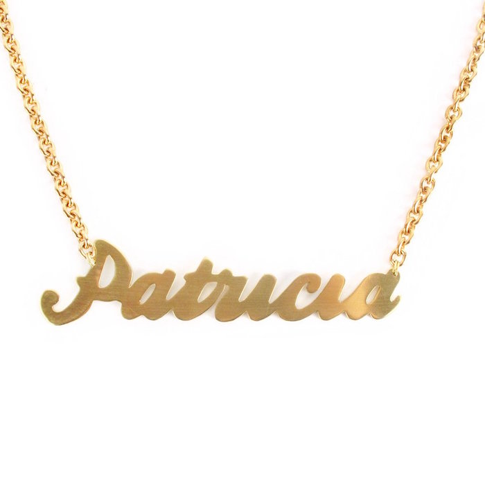 Personalized Name Necklace Patricia