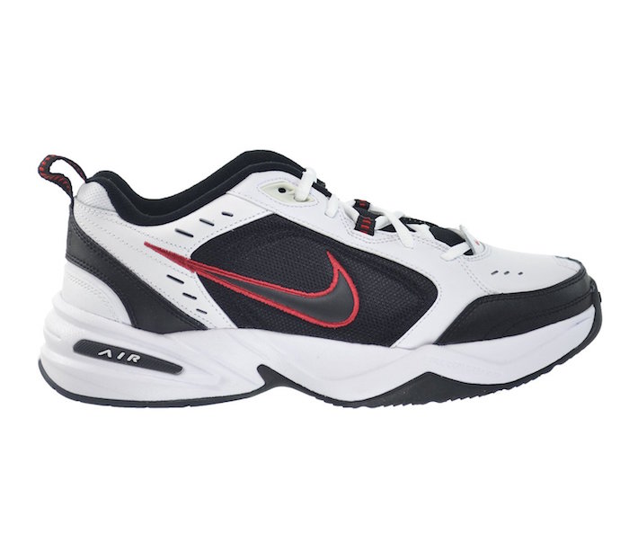 Nike Air Monarch IV Men's Shoes White/Black-Varsity Red 415445-101