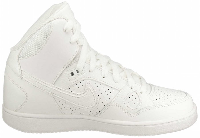 Nike Women's Son Of the Force Mid Top Basketball Shoe-White