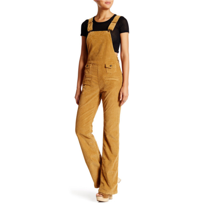 Free People Movin' Away Corduroy Overall