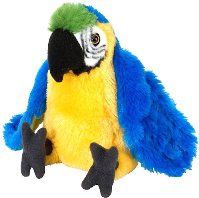 Stuffed Blue and Yellow Macaw
