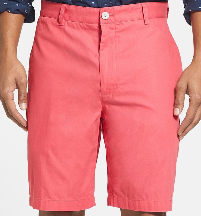 Vineyard Vines 'Summer' Flat Front Twill Shorts (9 inch)