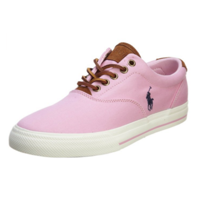 mens pink polo shoes