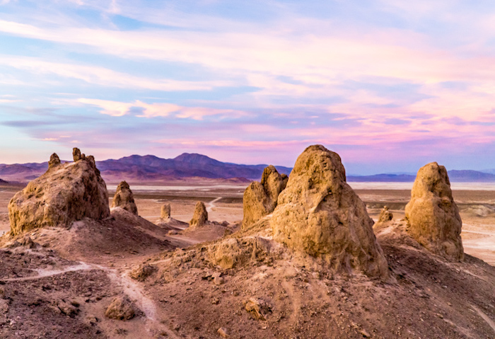 Trona Pinnacles – Unearthly Wild Camping