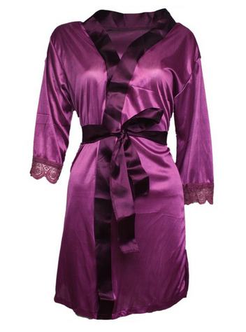 Hengsong Womens Light Weight Pajama Gown Bathrobe Robes Nightgowns