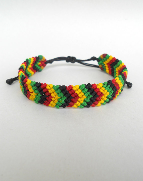 Ethnic African friendship bracelet 