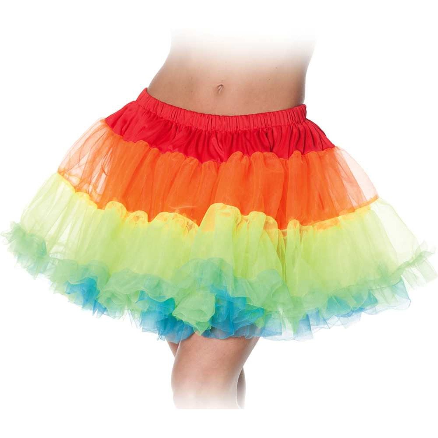 Underwraps Women's Rainbow Petticoat 