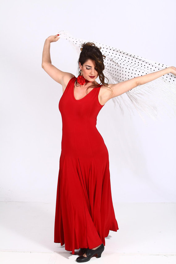 Isabel Flamenco Dress, Flamencita Design , Spanish Tribal Fusion Dress.