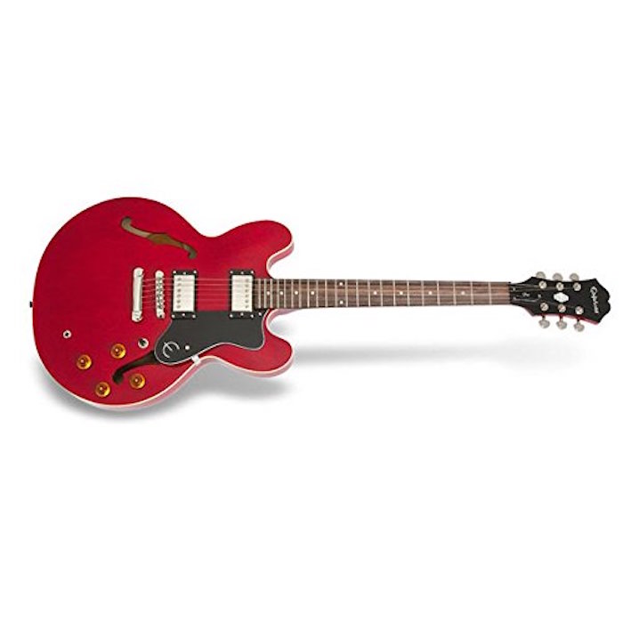 Epiphone Dot Archtop Electric Guitar, Cherry