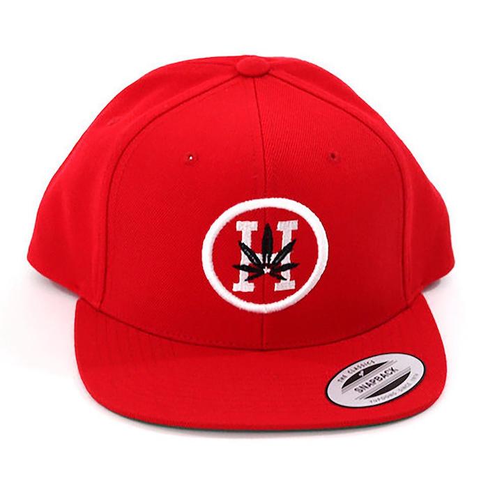  Hashlife Hermes Crest Snapback - Red 