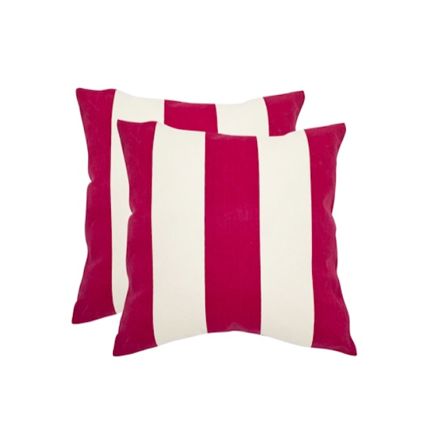 Safavieh Sally Red Feather Decorative Pillows