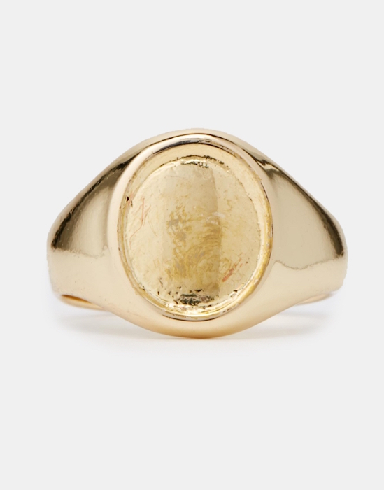 ASOS Gold Plated Pinky Ring