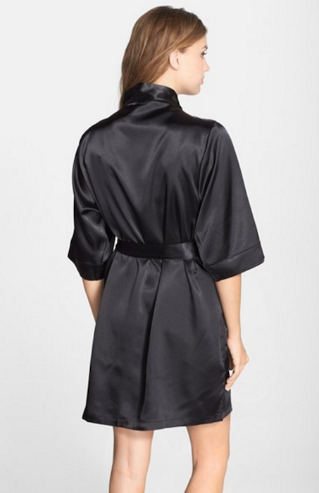CATHY'S CONCEPTS Satin Robe