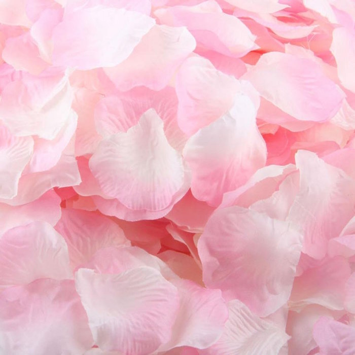 Gotd 1000pcs Silk Rose Petals Wedding Flower Decoration