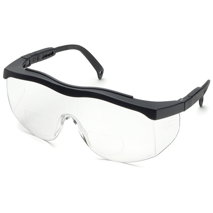 Elvex Rx-100 Bifocal Safety Glasses With Clear Lens