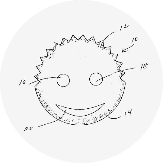 Scrub Daddy Patent Application