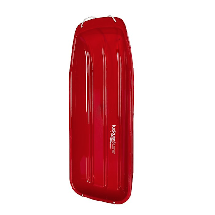Lucky Bums Snow Toboggan Sled, 48-Inch, Red