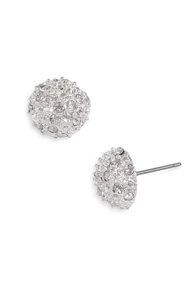 Rachel Stone Dome Stud Earrings