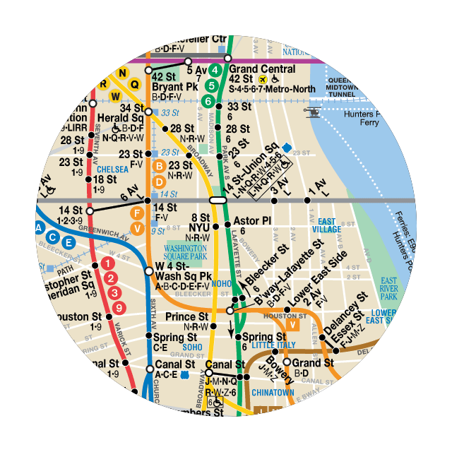 NYC Subway Map