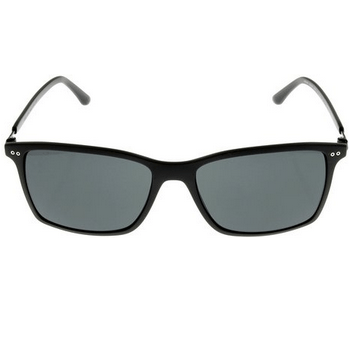 Giorgio Armani Sunglasses Frames of Life Men Black Rectangular AR8045 504287