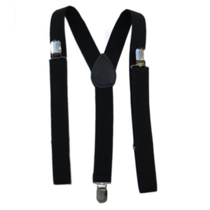 Suspender Store Mens 1.5-Inch Wide Clip Suspenders, Dots