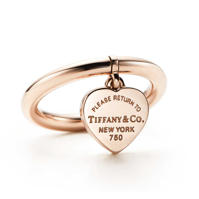 RETURN TO TIFFANY Heart Tag Ring