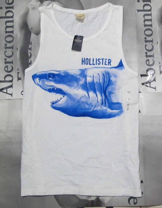 NWT HOLLISTER By Abercrombie Men Muscle Slim Fit Shelter Islands Tank Top Shirt