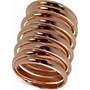 GUESS Rose Gold-Tone Multi-Row Stacked Ring 