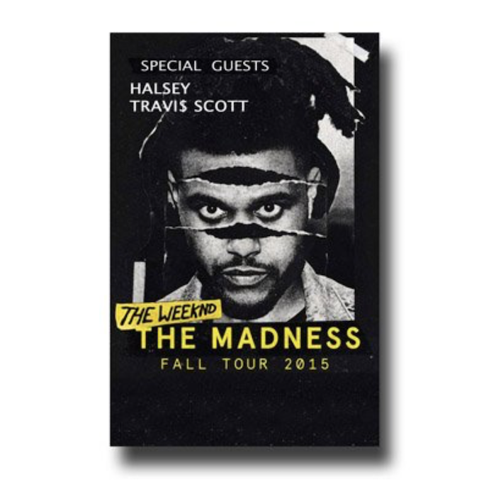 The Weeknd PosterBeauty Behind The Maddness Poster