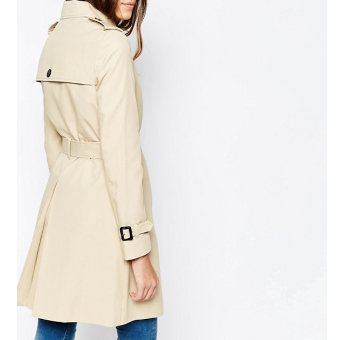 Jack Wills Traditional Belted Trench Coat