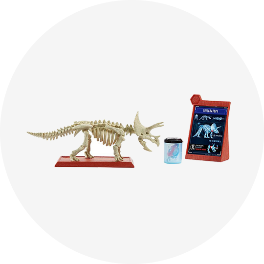 Jurassic World Stem Fossil Strikers Triceratops