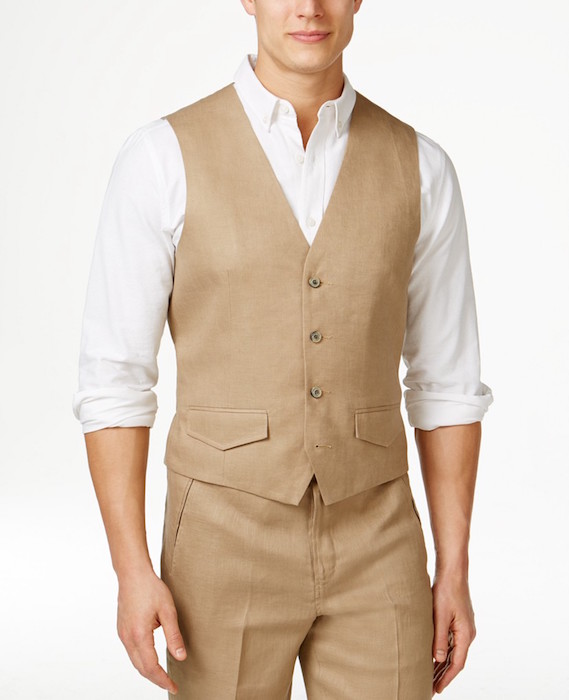 New Look Ribbed Vest in White