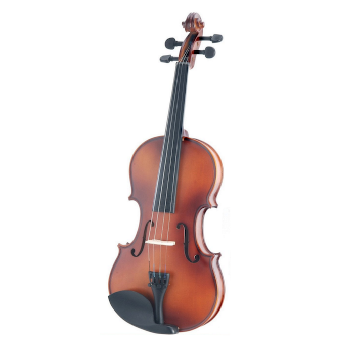 Mendini 4/4 MV300 Solid Wood Satin Antique Violin