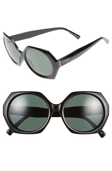 Von Zipper 'Buelah' 55mm Oversized Octagonal Sunglasses