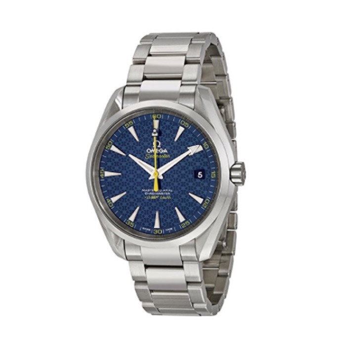 Limited Edition Omega Seamaster Aqua Terra James Bond Spectre automatic men's stainless steel bracelet watch