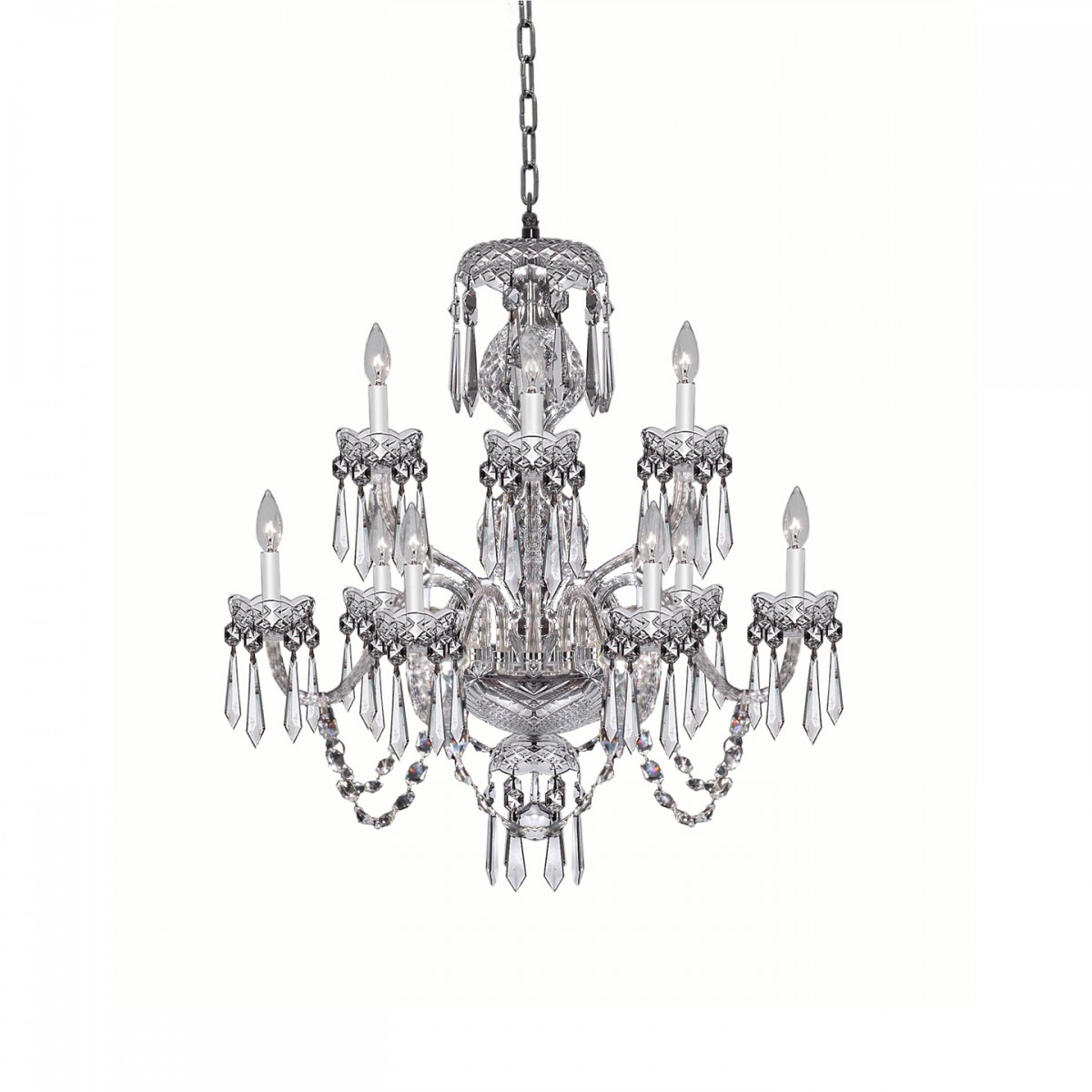  Click to zoom Waterford Cranmore 9-Arm Chandelier