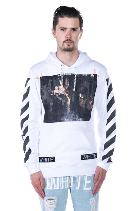 OFF-WHITE - DRIPPING CARAVAGGIO PULLOVER HOODY