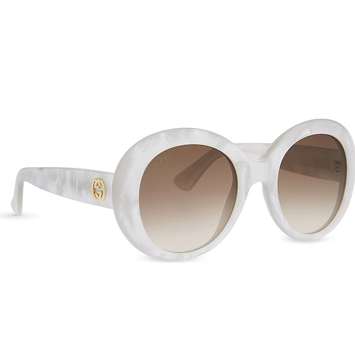  Gucci round-frame sunglasses