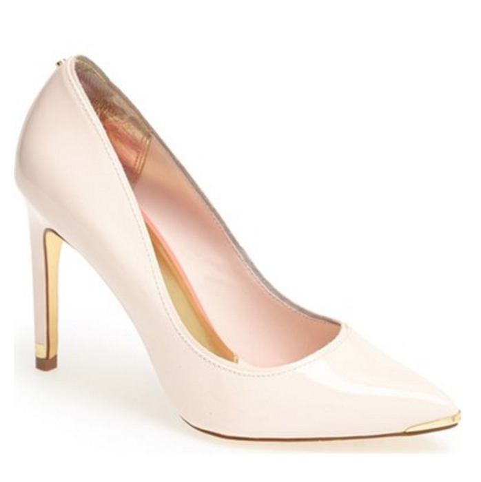 Ted Baker London 'Thaya' Leather Pointy Toe Pump