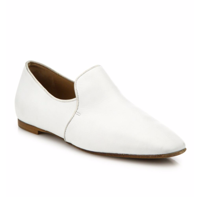 The Row Alys Leather Loafers
