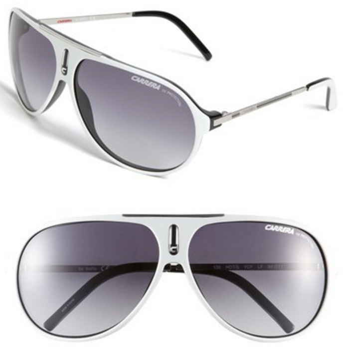 Carrera Eyewear 'Hots' 64mm Aviator Sunglasses | Blingby
