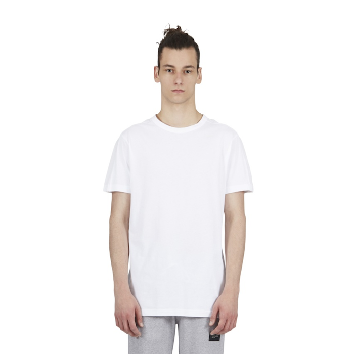 BLOOD BROTHER BADGE T-SHIRT IN WHITE