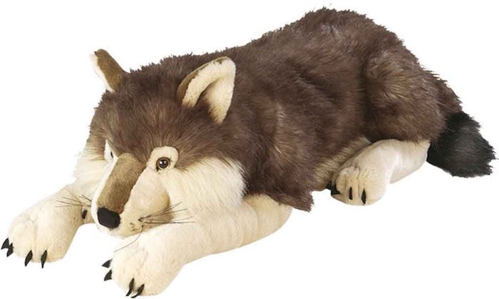 Wild Republic Cuddlekins Wolf 30-Inch
