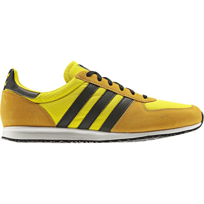 Adidas Originals Men's Adistar Racer Size 11.5 Vivid Yellow/White Vapour/Black (G95888)