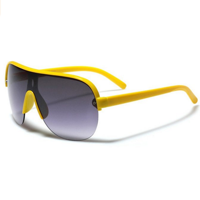 Flat Top Oversized Aviator Sunglasses Retro Glasses