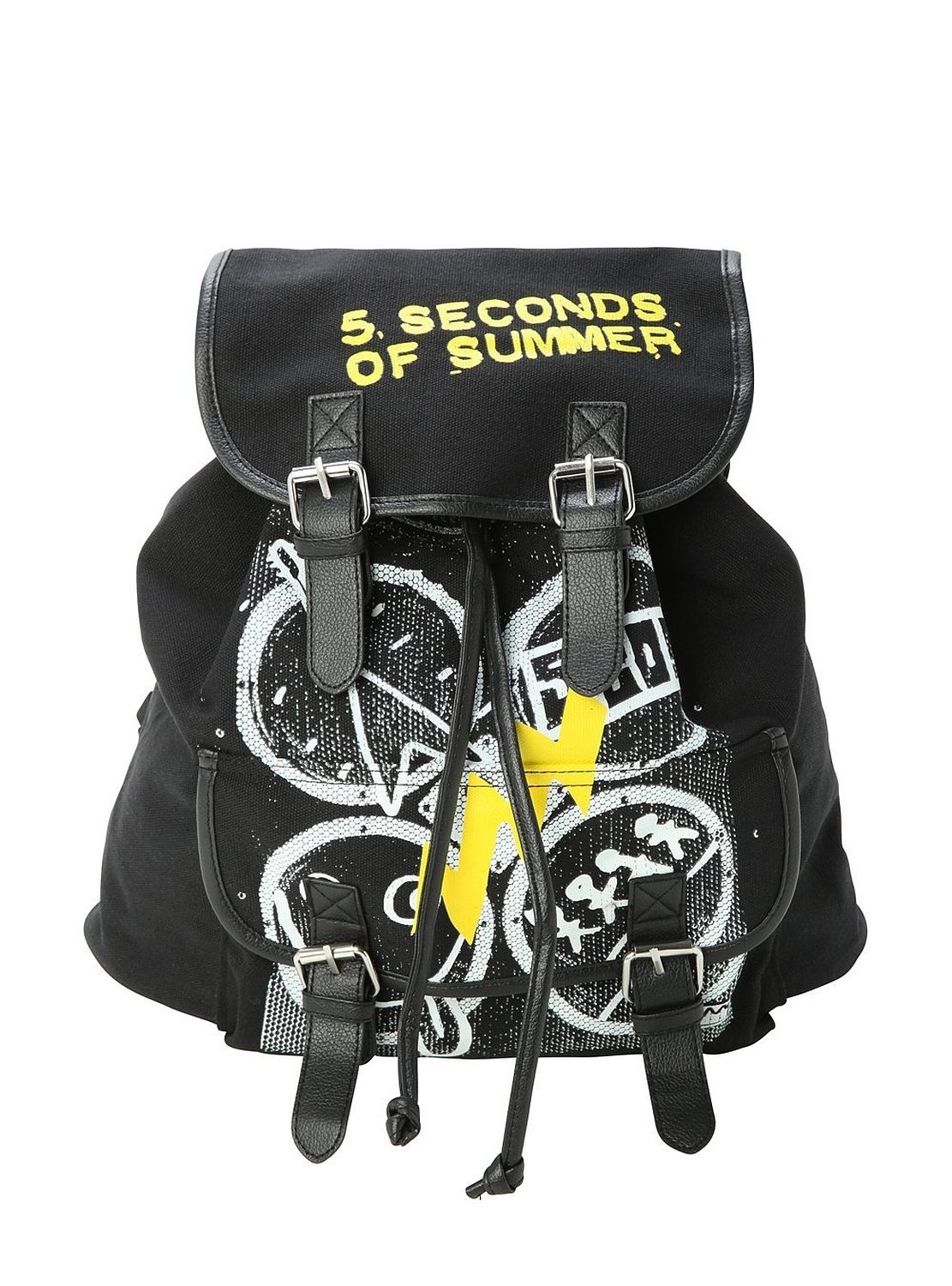 5 Seconds of Summer Four Symbols Slouch Backpack